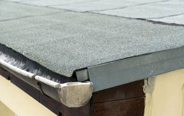 repair or replace The Brand flat roofing?